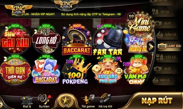 game online Kingfun Game bài Kingfun